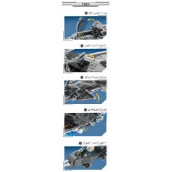 LE YI 81016 TIÊM KÍCH J-20 bộ đồ chơi xếp lắp ráp ghép mô hình Military Army J-20 FIGHTER AIRCRAFT Quân Sự Bộ Đội 618 khối