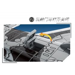 LE YI 81016 TIÊM KÍCH J-20 bộ đồ chơi xếp lắp ráp ghép mô hình Military Army J-20 FIGHTER AIRCRAFT Quân Sự Bộ Đội 618 khối