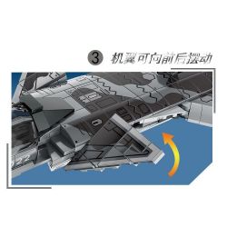 LE YI 81016 TIÊM KÍCH J-20 bộ đồ chơi xếp lắp ráp ghép mô hình Military Army J-20 FIGHTER AIRCRAFT Quân Sự Bộ Đội 618 khối