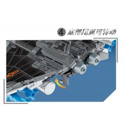 LE YI 81016 TIÊM KÍCH J-20 bộ đồ chơi xếp lắp ráp ghép mô hình Military Army J-20 FIGHTER AIRCRAFT Quân Sự Bộ Đội 618 khối