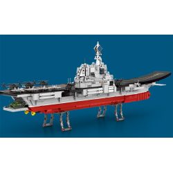 LE YI 92001 TÀU SÂN BAY SƠN ĐÔNG bộ đồ chơi xếp lắp ráp ghép mô hình Military Army Quân Sự Bộ Đội 2006 khối