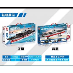 LE YI 92002 TÀU SÂN BAY PHÚC KIẾN bộ đồ chơi xếp lắp ráp ghép mô hình Military Army Quân Sự Bộ Đội 2182 khối