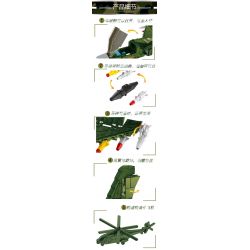 LE YI 81017 MÁY BAY CHIẾN ĐẤU PHẢN LỰC SIÊU THANH HẠNG NHẸ J-7 bộ đồ chơi xếp lắp ráp ghép mô hình Military Army J-20 LIGHT Quân Sự Bộ Đội 686 khối