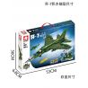 LE YI 81017 MÁY BAY CHIẾN ĐẤU PHẢN LỰC SIÊU THANH HẠNG NHẸ J-7 bộ đồ chơi xếp lắp ráp ghép mô hình Military Army J-20 LIGHT Quân Sự Bộ Đội 686 khối