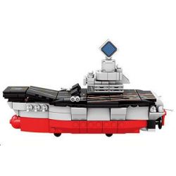LE YI 89008 TÀU SÂN BAY PHIÊN BẢN Q SƠN ĐÔNG bộ đồ chơi xếp lắp ráp ghép mô hình Military Army AIRCRAFT CARRIER Quân Sự Bộ Đội 367 khối