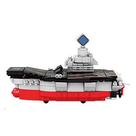 LE YI 89008 TÀU SÂN BAY PHIÊN BẢN Q SƠN ĐÔNG bộ đồ chơi xếp lắp ráp ghép mô hình Military Army AIRCRAFT CARRIER Quân Sự Bộ Đội 367 khối