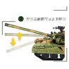 LE YI 66015 XE TĂNG CHIẾN ĐẤU CHỦ LỰC T80U bộ đồ chơi xếp lắp ráp ghép mô hình Military Army T-80U DEFENCE FOR PEACE Quân Sự Bộ Đội 1356 khối
