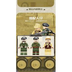 Kazi KY82062 82062 XE TĂNG PANZER III CỦA ĐỨC bộ đồ chơi xếp lắp ráp ghép mô hình Military Army NO.3 GERMAN TANK Quân Sự Bộ Đội 1543 khối