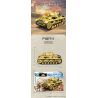Kazi KY82062 82062 XE TĂNG PANZER III CỦA ĐỨC bộ đồ chơi xếp lắp ráp ghép mô hình Military Army NO.3 GERMAN TANK Quân Sự Bộ Đội 1543 khối