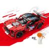 ACHKO 70018 CÔNG NGHỆ ĐIỀU KHIỂN TỪ XA XE MUSTANG ĐỎ tỷ lệ 1:16 bộ đồ chơi xếp lắp ráp ghép mô hình Technic Kỹ Thuật Công Nghệ Cao Mô Hình Phương Tiện 433 khối