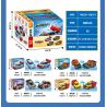 SEMBO 714324 714325 714326 714327 ĐỘI TÀU MÁT MẺ 4 MẪU bộ đồ chơi xếp lắp ráp ghép mô hình Racers Đua Tốc Độ 936 khối