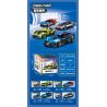 SEMBO 714023 THẾ GIỚI XE SANG PAGANI bộ đồ chơi xếp lắp ráp ghép mô hình Speed Champions Racing Cars Đua Xe Công Thức 321 khối