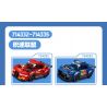 SEMBO 714333 THẾ GIỚI XE NỔI TIẾNG 714333 bộ đồ chơi xếp lắp ráp ghép mô hình Speed Champions Racing Cars Đua Xe Công Thức 201 khối