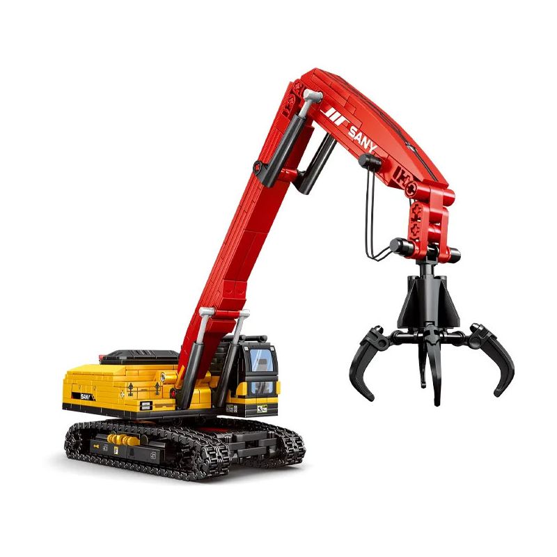 SEMBO 712053 712054 712055 712056 CÔNG NGHIỆP NẶNG SANY 4 TỔ HỢP GẮP bộ đồ chơi xếp lắp ráp ghép mô hình City Thành Phố 918 khối