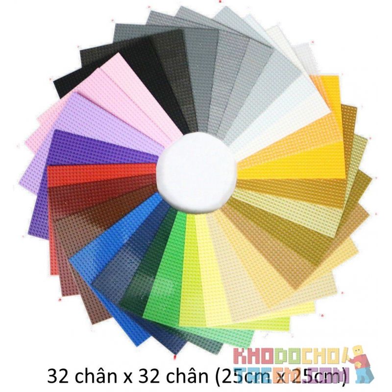 Baseplate 32 x 32 Xếp hình Tấm đế cỡ 32 chân x 32 chân đủ màu giá sốc rẻ nhất