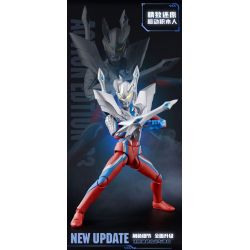 BLOKEES 73703 PHIÊN BẢN HUYỀN THOẠI ULTRAMAN ZERO bộ đồ chơi xếp lắp ráp ghép mô hình Movie & Game Phim Và Trò Chơi