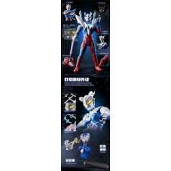 BLOKEES 73703 PHIÊN BẢN HUYỀN THOẠI ULTRAMAN ZERO bộ đồ chơi xếp lắp ráp ghép mô hình Movie & Game Phim Và Trò Chơi