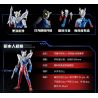 BLOKEES 73703 PHIÊN BẢN HUYỀN THOẠI ULTRAMAN ZERO bộ đồ chơi xếp lắp ráp ghép mô hình Movie & Game Phim Và Trò Chơi