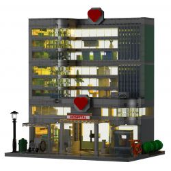 MorkModel 20121 Mork Model 20121 BỆNH VIỆN THÀNH PHỐ bộ đồ chơi xếp lắp ráp ghép mô hình Creator CITIES HOSPITAL Sáng Tạo 1350 khối