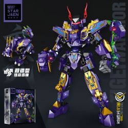 STAR AMOUNT 61004 HUYỀN VŨ CHIẾN BINH QUÁI VẬT THẦN THOẠI MECHA bộ đồ chơi xếp lắp ráp ghép mô hình TIGER WARRIOR 538 khối