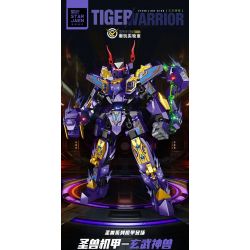 STAR AMOUNT 61004 HUYỀN VŨ CHIẾN BINH QUÁI VẬT THẦN THOẠI MECHA bộ đồ chơi xếp lắp ráp ghép mô hình TIGER WARRIOR 538 khối