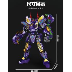 STAR AMOUNT 61004 HUYỀN VŨ CHIẾN BINH QUÁI VẬT THẦN THOẠI MECHA bộ đồ chơi xếp lắp ráp ghép mô hình TIGER WARRIOR 538 khối