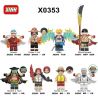 XINH X0353 0353 2038 2039 2040 2041 2042 2043 2044 2045 NHÂN VẬT NHỎ ONE PIECE 8 LOẠI bộ đồ chơi xếp lắp ráp ghép mô hình Movie & Game Phim Và Trò Chơi