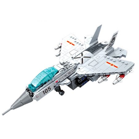 WISE BLOCK AULDEY HA389147 389147 MÁY BAY CHIẾN ĐẤU TRÊN TÀU SÂN J-15 bộ đồ chơi xếp lắp ráp ghép mô hình Military Army Quân Sự Bộ Đội 370 khối