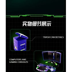 WANGAO 288022 NHÓM THỂ THAO ĐIỆN TỬ SỐ 1 CỦA EVA DÀNH CHO GIA ĐÌNH bộ đồ chơi xếp lắp ráp ghép mô hình