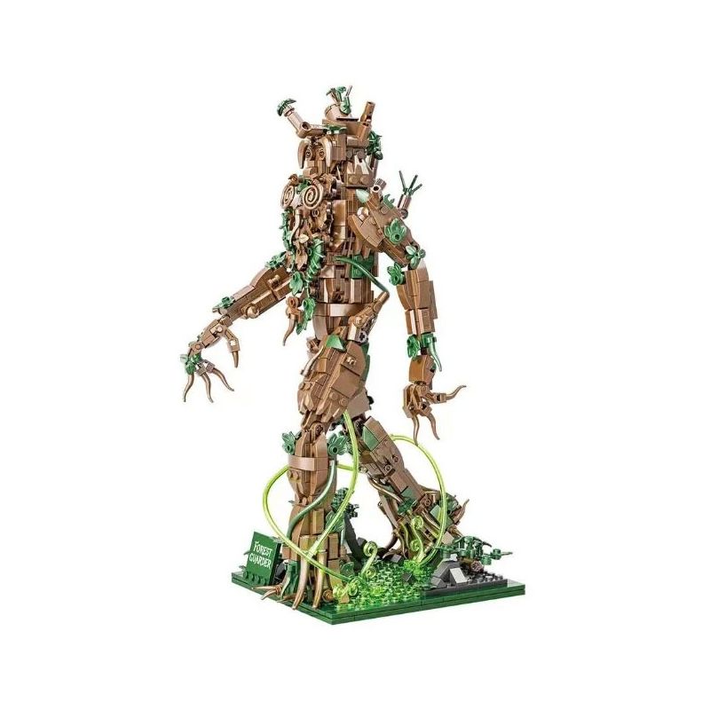 DK 6008 ENT bộ đồ chơi xếp lắp ráp ghép mô hình The Lord Of The Rings FOREST MUMEN ENTER Chúa Nhẫn 918 khối