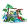 DK 6026 RỪNG NHIỆT ĐỚI bộ đồ chơi xếp lắp ráp ghép mô hình TROPICAL FOREST 898 khối