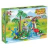 DK 6026 RỪNG NHIỆT ĐỚI bộ đồ chơi xếp lắp ráp ghép mô hình TROPICAL FOREST 898 khối