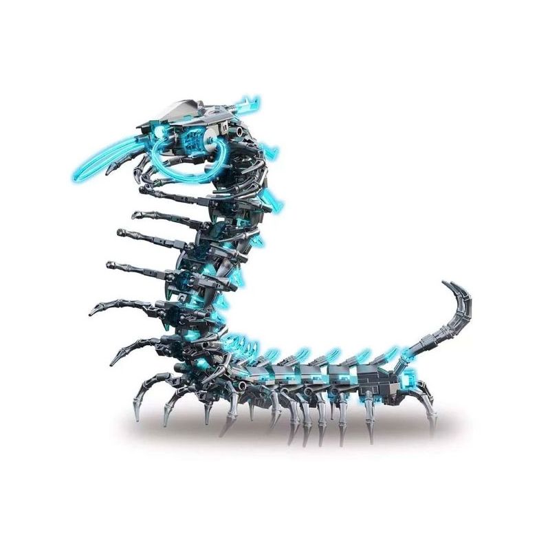 DK 7041 RẾT CƠ KHÍ bộ đồ chơi xếp lắp ráp ghép mô hình MEXHANICAL CENTIPEDE 698 khối
