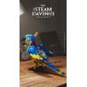 TAKUGI T4006 4006 HƠI NƯỚC DA VINCI MACAW bộ đồ chơi xếp lắp ráp ghép mô hình STEAM DAVINCI MACAW