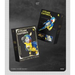 TAKUGI T4006 4006 HƠI NƯỚC DA VINCI MACAW bộ đồ chơi xếp lắp ráp ghép mô hình STEAM DAVINCI MACAW