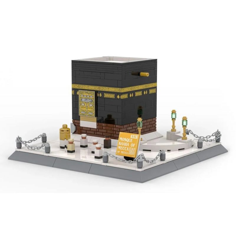 WANGE LIGAO DR.LUCK 4226 MECCA HARAM (NHÀ THỜ HỒI GIÁO LỚN) bộ đồ chơi xếp lắp ráp ghép mô hình Architecture MOSQUE KAABA OF MECCA Công Trình Kiến Trúc 446 khối
