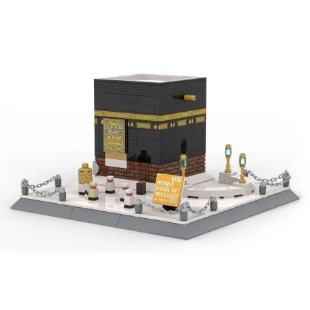 WANGE LIGAO DR.LUCK 4226 MECCA HARAM (NHÀ THỜ HỒI GIÁO LỚN) bộ đồ chơi xếp lắp ráp ghép mô hình Architecture MOSQUE KAABA OF MECCA Công Trình Kiến Trúc 446 khối