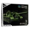 PanlosBrick 632022 Panlos Brick 632022 PHÁO CHỐNG TĂNG SU-100 bộ đồ chơi xếp lắp ráp ghép mô hình Military Army Quân Sự Bộ Đội 1701 khối