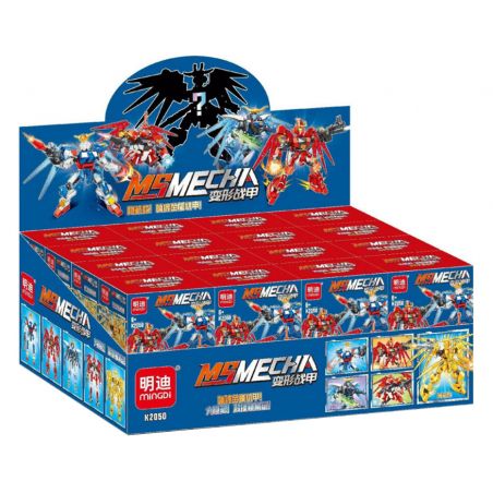 MINGDI LEIBAO K2050 2050 HỘP MÙ GIÁP BIẾN HÌNH bộ đồ chơi xếp lắp ráp ghép mô hình