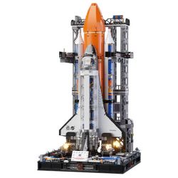 JAKI JK8513 8513 SÁNG TẠO HỢP THỜI TRANG SIÊU TÀU CON THOI bộ đồ chơi xếp lắp ráp ghép mô hình Creator SUPER SPACE SHUTTLE