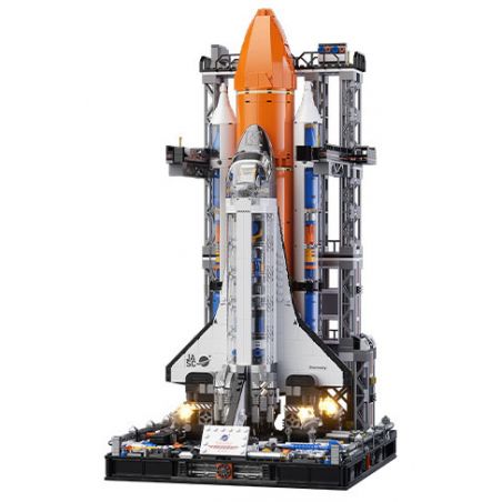 JAKI JK8513 8513 SÁNG TẠO HỢP THỜI TRANG SIÊU TÀU CON THOI bộ đồ chơi xếp lắp ráp ghép mô hình Creator SUPER SPACE SHUTTLE