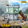 GUDI 20505 TINH HOA HÒA BÌNH THÁP SÚNG bộ đồ chơi xếp lắp ráp ghép mô hình Movie & Game GAME FOR PEACE Phim Và Trò Chơi 442 khối