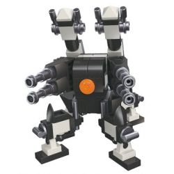 JIESTAR 58219 CHIẾN TRANH SAO ADAM CANNON bộ đồ chơi xếp lắp ráp ghép mô hình ADZAM 83 khối