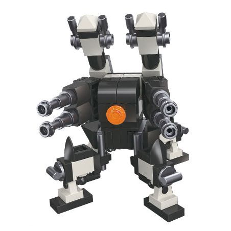 JIESTAR 58219 CHIẾN TRANH SAO ADAM CANNON bộ đồ chơi xếp lắp ráp ghép mô hình ADZAM 83 khối