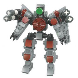 JIESTAR 58221 CHIẾN TRANH SAO RITUAL WALKER bộ đồ chơi xếp lắp ráp ghép mô hình SACRIFICIAL 90 khối