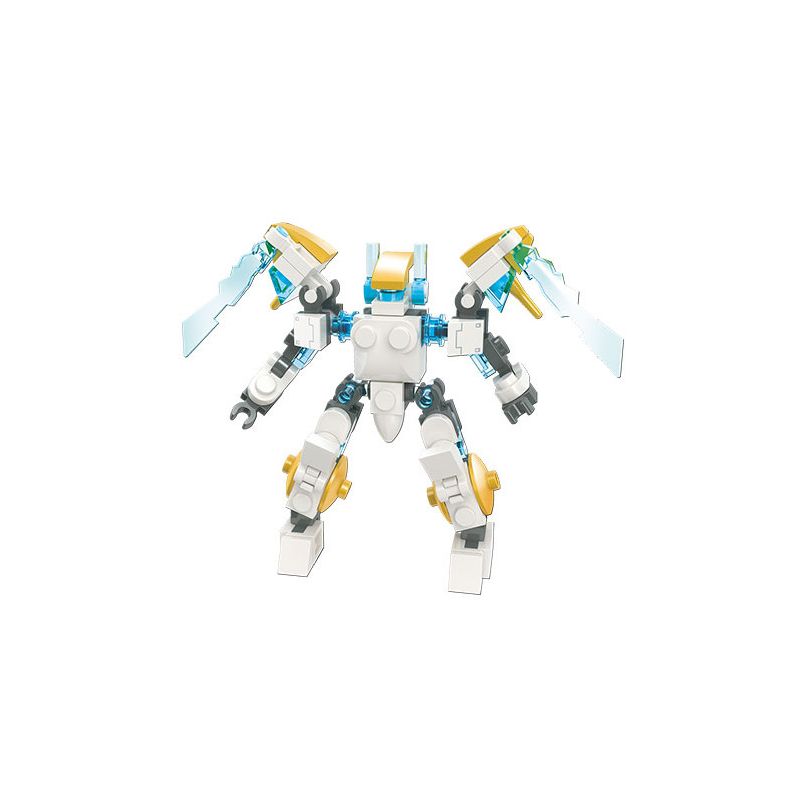 JIESTAR 58225 STAR WARS HIỆP SĨ TỎA SÁNG bộ đồ chơi xếp lắp ráp ghép mô hình SHINY KNIGHT 84 khối