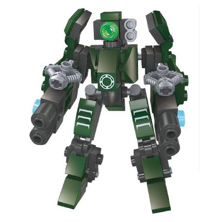 JIESTAR 58226 CẢNH BÁO SAO CỖ MÁY OVERWATCH bộ đồ chơi xếp lắp ráp ghép mô hình WATCHMAN 95 khối