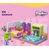 JIESTAR 59250 NHÀ CỦA TÔI PHÒNG KHÁCH bộ đồ chơi xếp lắp ráp ghép mô hình Girl LIVING ROOM Con Gái 451 khối