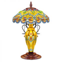 JIESTAR JJ9081 9081 ĐÈN BÀN PHONG CÁCH CHÂU CỔ ĐIỂN bộ đồ chơi xếp lắp ráp ghép mô hình Creator RETRO TABLE LAMP Sáng Tạo 1570 khối