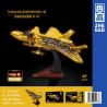ZHEGAO GZ2016 2016 PHIÊN BẢN ULTIMATE GOLD COLLECTOR'S J-20 bộ đồ chơi xếp lắp ráp ghép mô hình Military Army TO GOLD COLLECTOR'S EDITION J-20 Quân Sự Bộ Đội 1200 khối